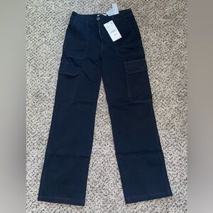 Zara Mid-Waisted Straight Leg Pants